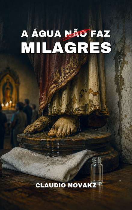 Capa de A Água Não Faz Milagres